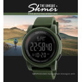 Skmei 1257 Sport Watch Digital Men Waterproof 5ATM Silica Strap Black Army Green Wristwatch